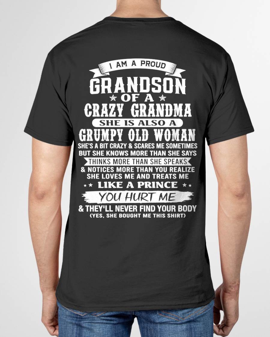 GRANDSON OF A CRAZY GRANDMA - FROM GRANDMA - TLEE00 (SKU2606-274-00)