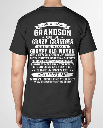 GRANDSON OF A CRAZY GRANDMA - FROM GRANDMA - TLEE00 (SKU2606-274-00)
