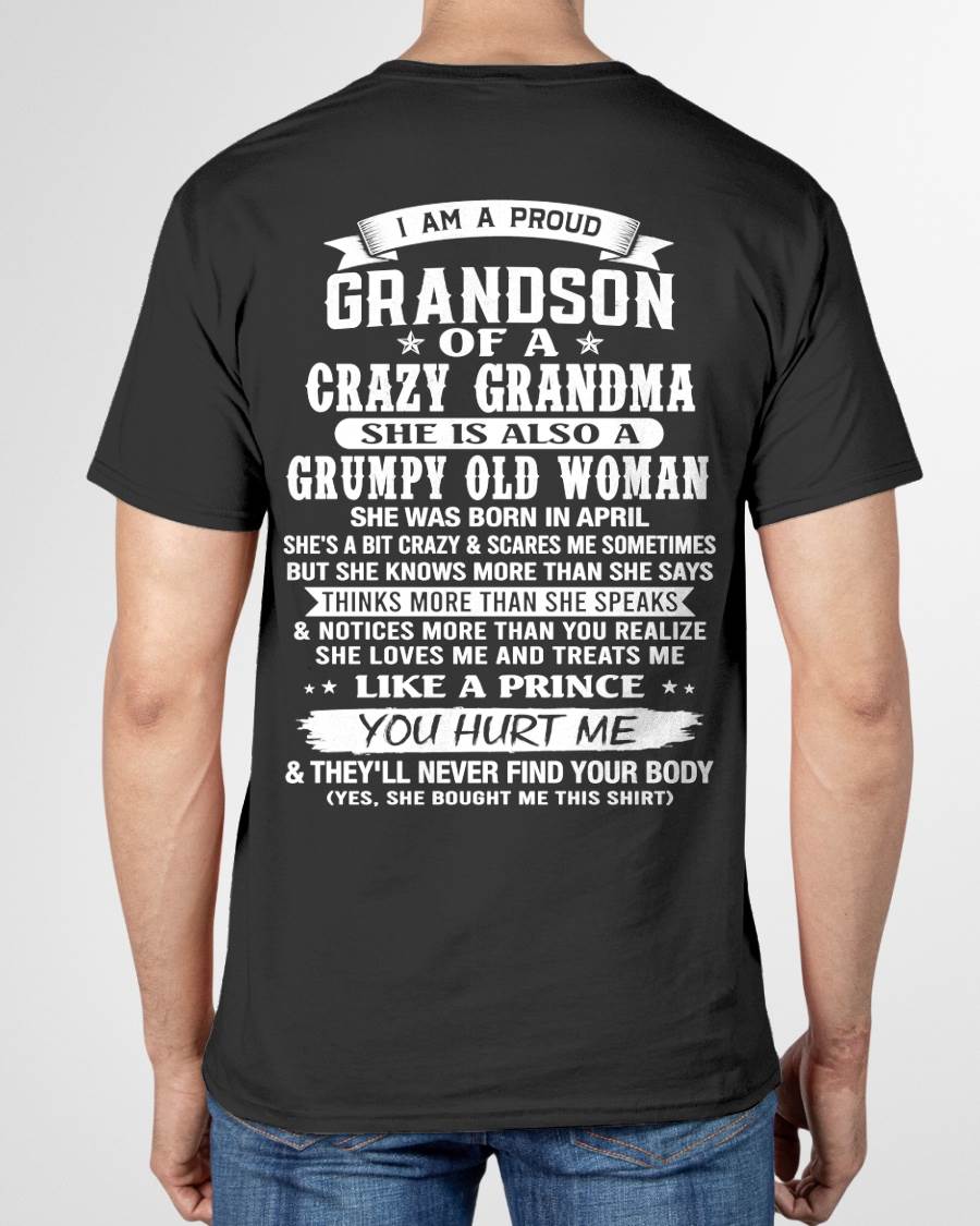 APRIL - GRANDSON OF A CRAZY GRANDMA - FROM GRANDMA - TLEE04 (SKU2606-274-04)