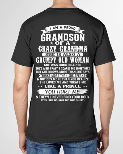 APRIL - GRANDSON OF A CRAZY GRANDMA - FROM GRANDMA - TLEE04 (SKU2606-274-04)