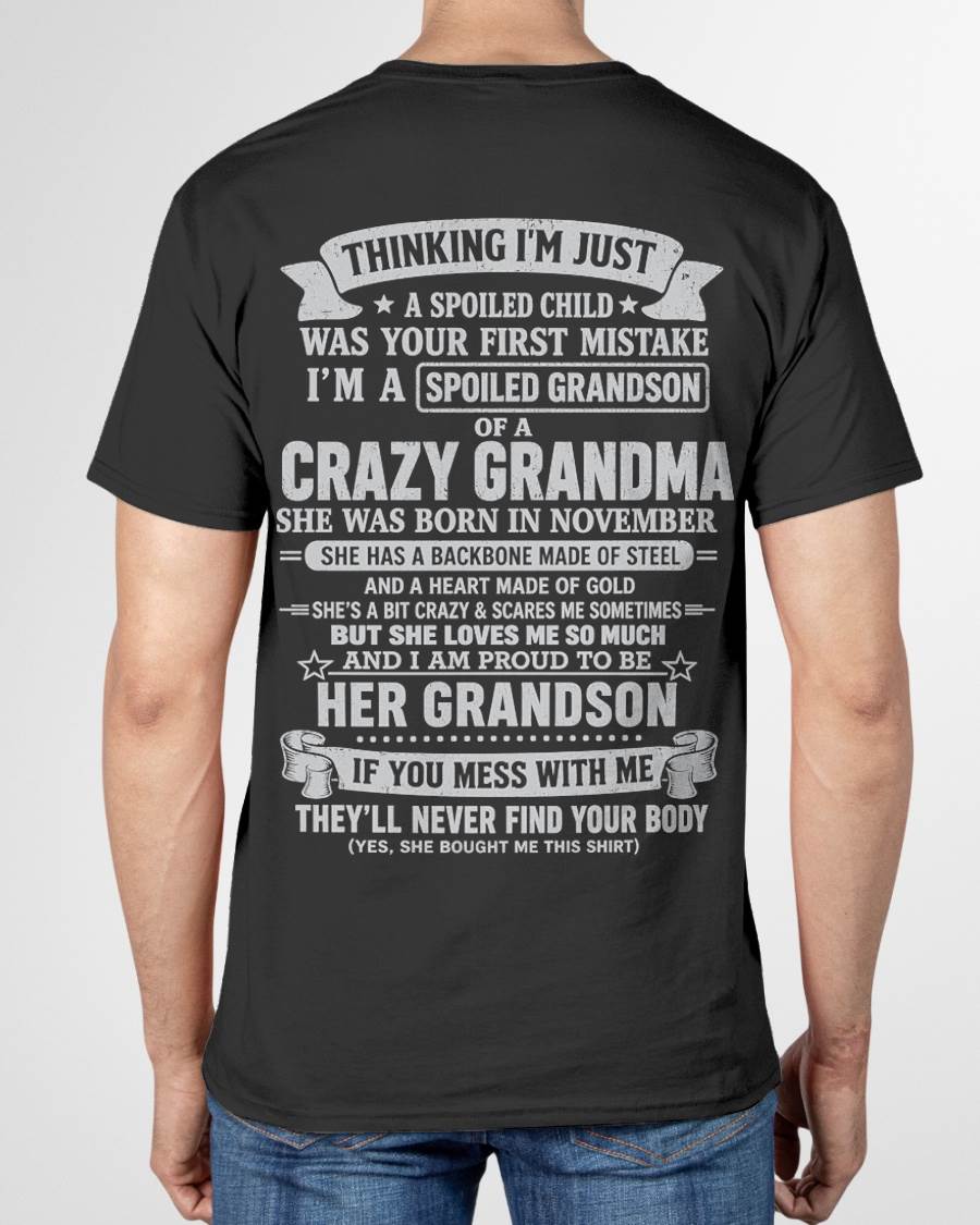 NOVEMBER - GRANDMA’S PROTECTION MODE: ON - FROM GRANDMA - TLEE11 (SKU2607-06-11)