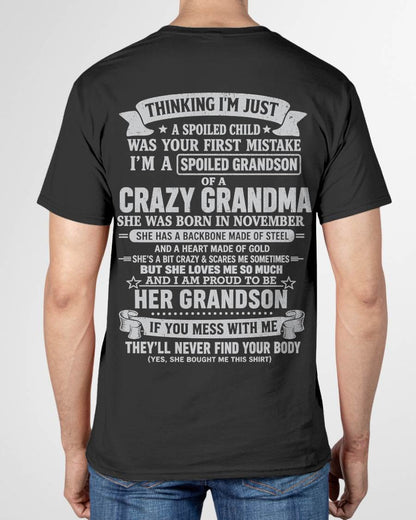 NOVEMBER - GRANDMA’S PROTECTION MODE: ON - FROM GRANDMA - TLEE11 (SKU2607-06-11)