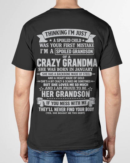 JANUARY - GRANDMA’S PROTECTION MODE: ON - FROM GRANDMA - TLEE01 (SKU2607-06-01)