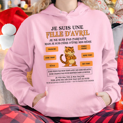 JE SUIS UNE FILLE D’AVRIL - fma TLEE04 / fr04 (SKU26T-01240-04)