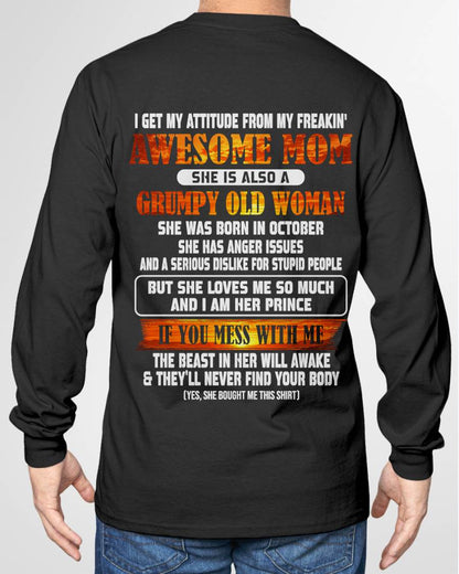 OCTOBER - MESS WITH ME, MEET MY AWESOME MOM - FROM MOM - TLEE10 (SKU2606-142-10)