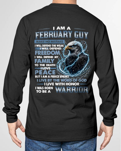 FEBRUARY GUY – DEFENDER OF FREEDOM - FOR MAN - TLEE02 (SKU2607-272-02)