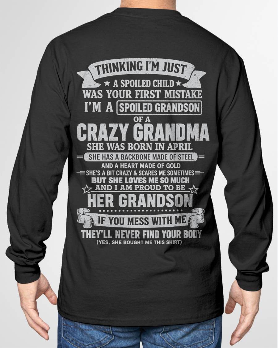 APRIL - GRANDMA’S PROTECTION MODE: ON - FROM GRANDMA - TLEE04 (SKU2607-06-04)