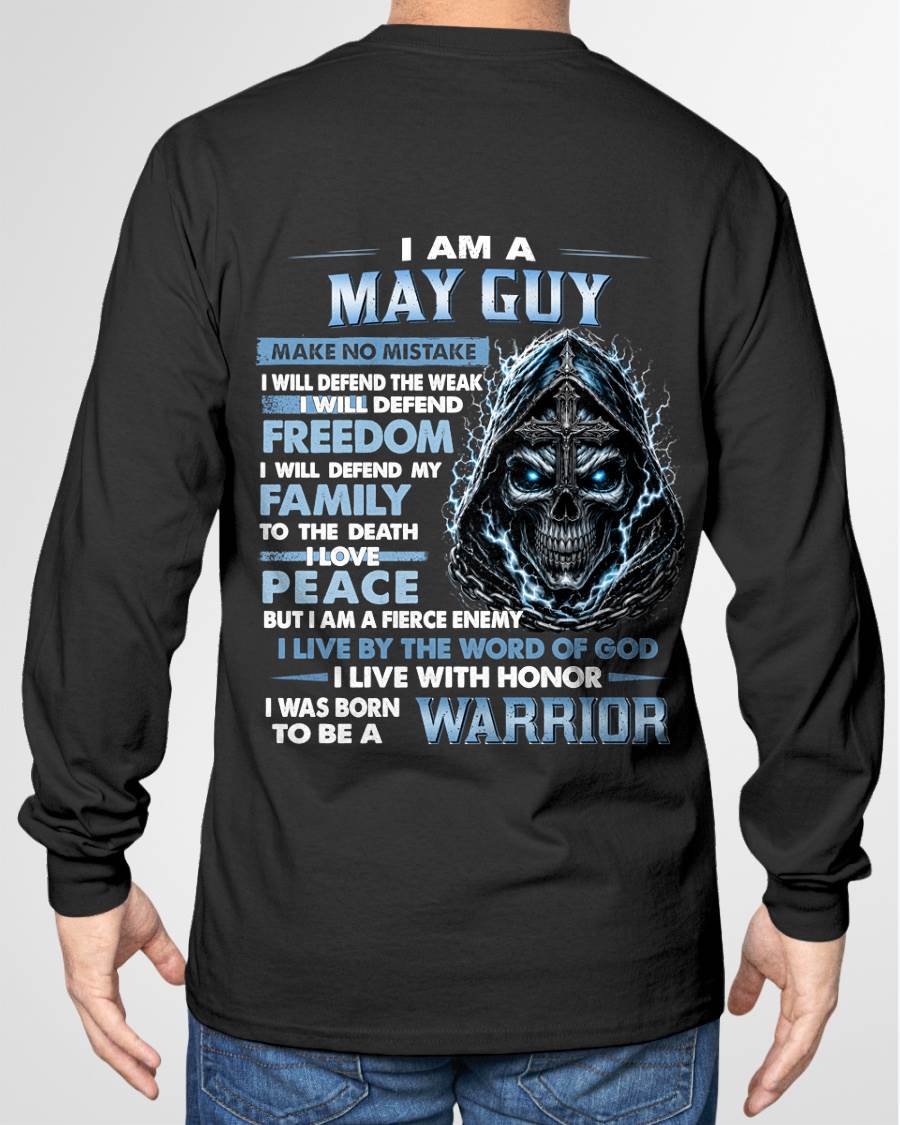 MAY GUY – NEVER BACK DOWN - FOR MAN - TLEE05 (SKU2607-271-05)