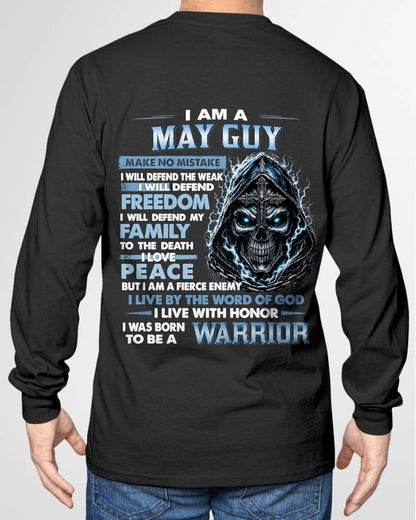 MAY GUY – NEVER BACK DOWN - FOR MAN - TLEE05 (SKU2607-271-05)