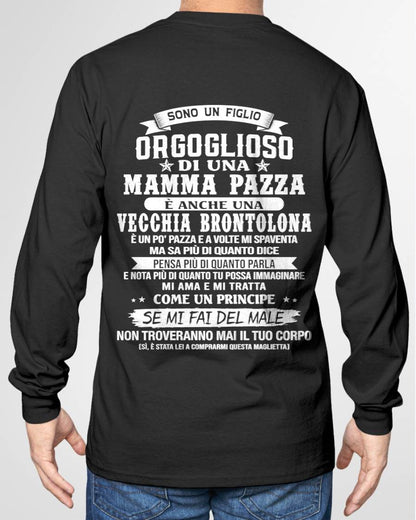 FIGLIO DI UNA MAMMA PAZZA - REGALO DA MAMMA  - TLEE00 (SKU2606-204-00)