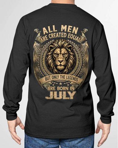 JULY BORN LEGEND SHIRT – LION KING - FOR MAN - TLEE07 (SKU2606-177-07)