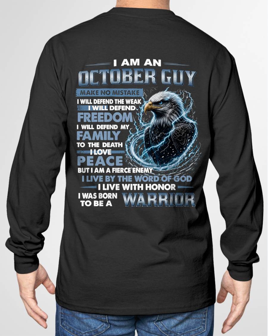 OCTOBER GUY – DEFENDER OF FREEDOM - FOR MAN - TLEE10 (SKU2607-272-10)