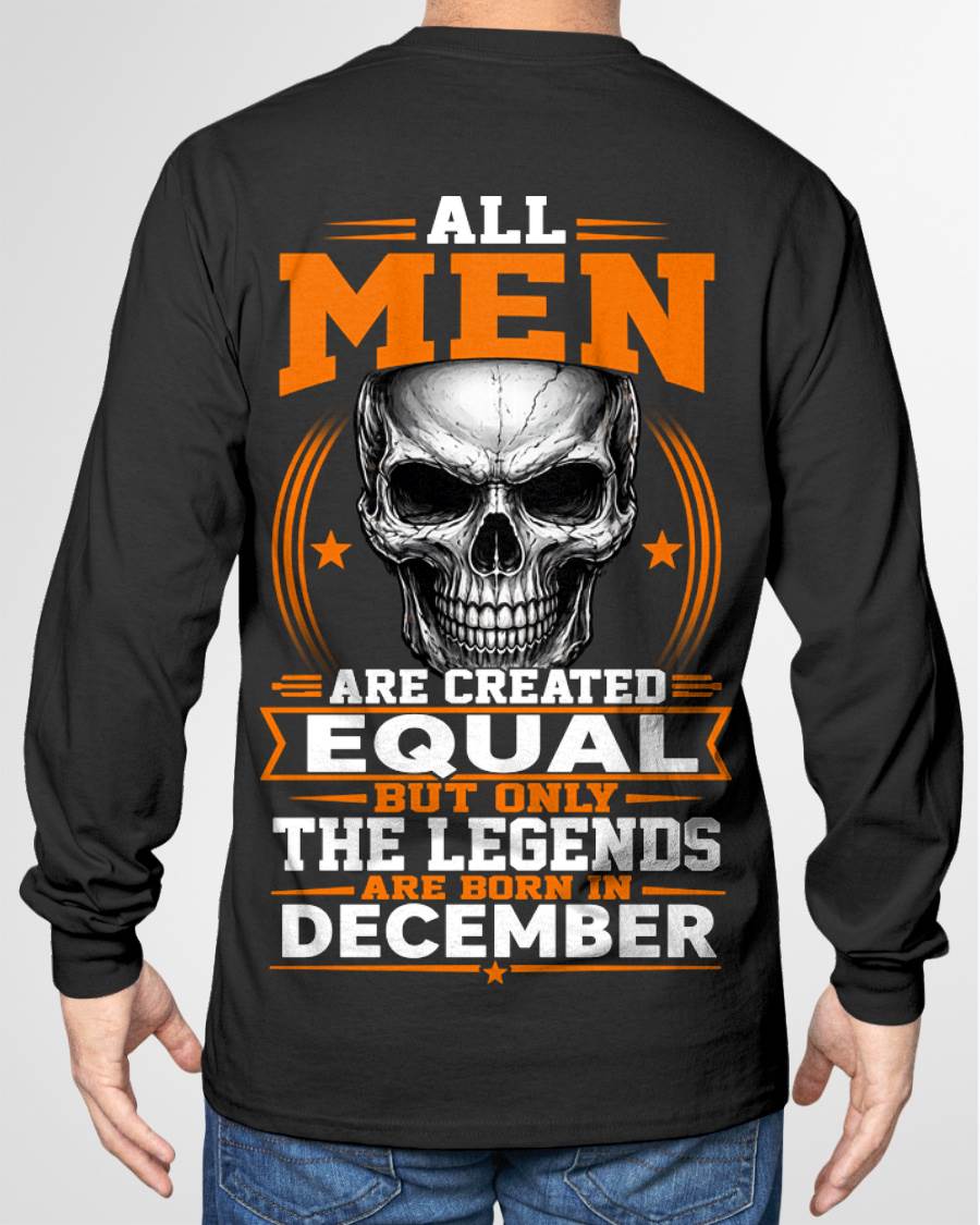 DECEMBER BORN – NOT JUST MEN, BUT LEGENDS - FOR MAN - TLEE12 (SKU2604-310-12)
