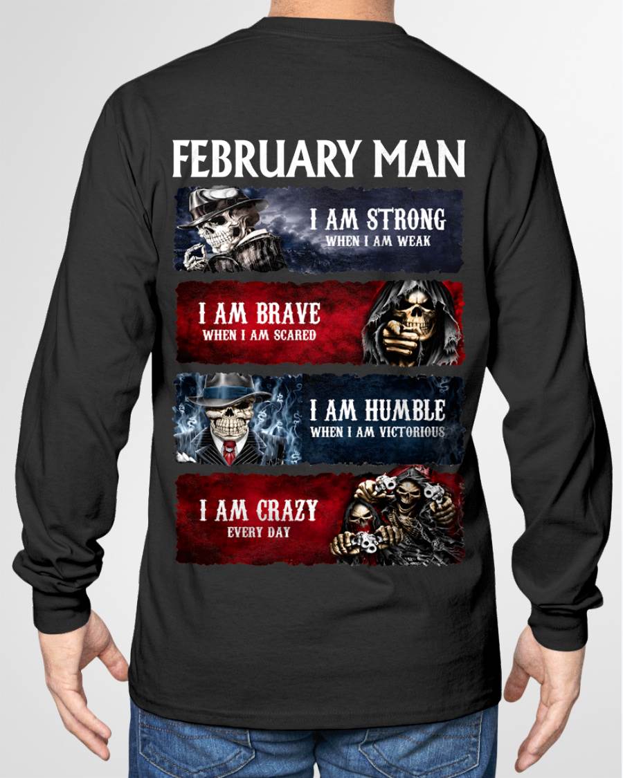 FEBRUARY MAN SKULL - FOR MAN - TLEE02 (SKU2607-304-02)