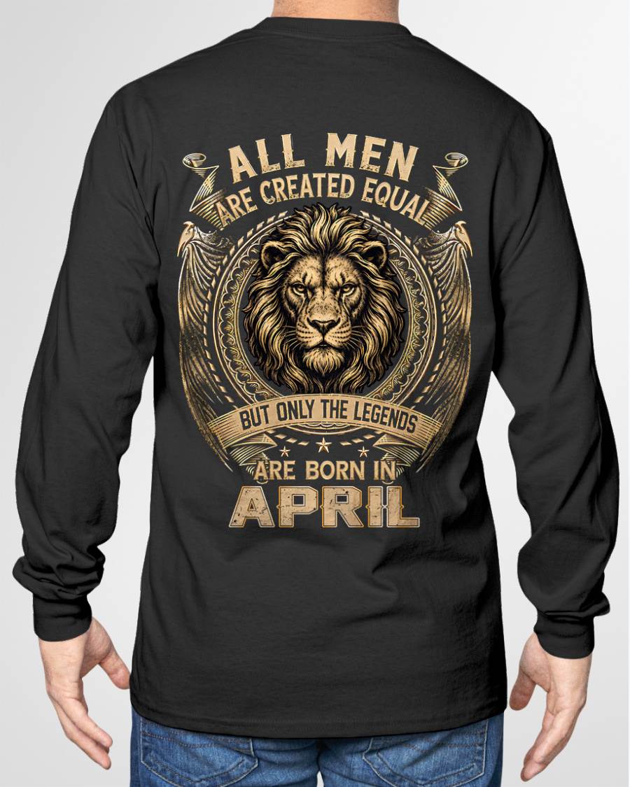 APRIL BORN LEGEND SHIRT – LION KING - FOR MAN - TLEE04 (SKU2606-177-04)