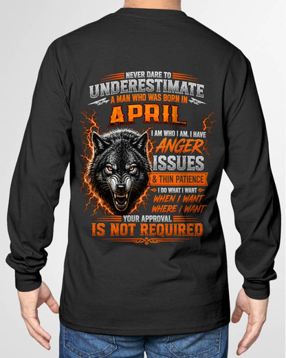 APRIL MAN I DO WHAT I WANT SHIRT - FOR MAN - TLEE04 (SKU2608-244-04)
