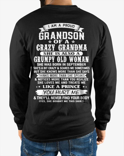 SEPTEMBER - GRANDSON OF A CRAZY GRANDMA - FROM GRANDMA - TLEE09 (SKU2606-274-09)