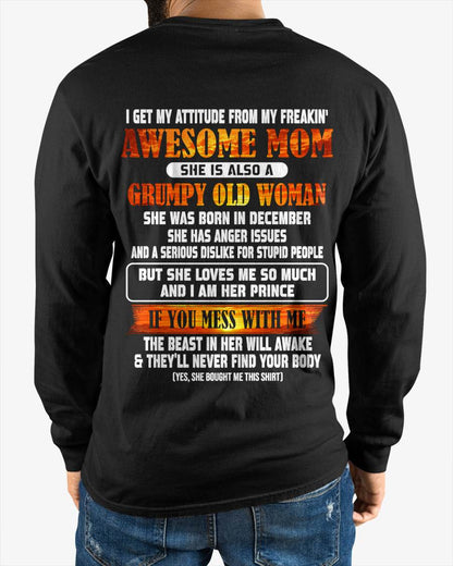 DECEMBER - MESS WITH ME, MEET MY AWESOME MOM - FROM MOM - TLEE12 (SKU2606-142-12)