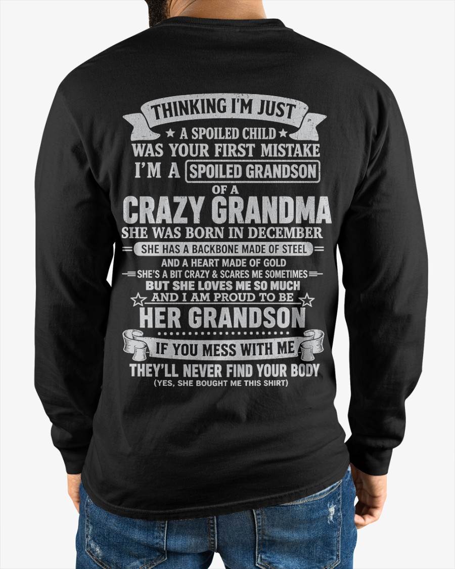 DECEMBER - GRANDMA’S PROTECTION MODE: ON - FROM GRANDMA - TLEE12 (SKU2607-06-12)