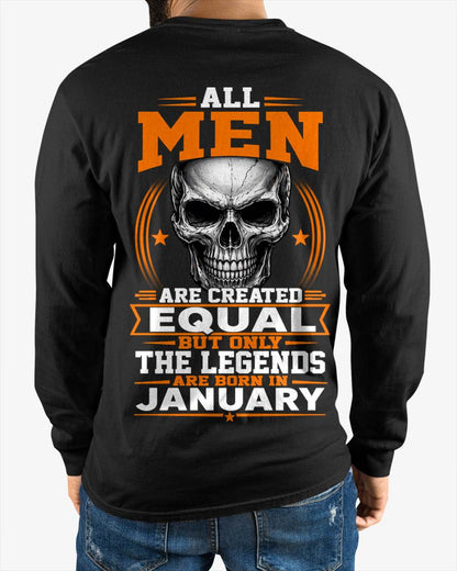 JANUARY BORN – NOT JUST MEN, BUT LEGENDS - FOR MAN - TLEE01 (SKU2604-310-01)