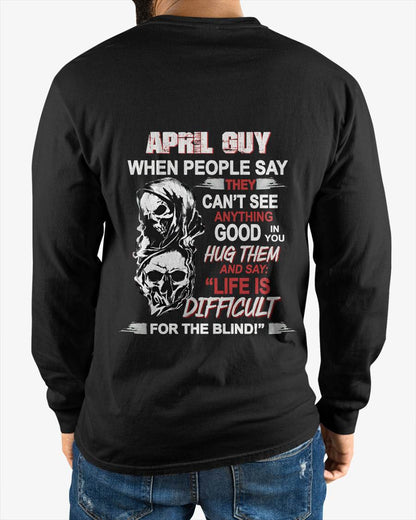 APRIL GUY - WHEN THEY CAN’T SEE ANYTHING GOOD IN YOU - FOR MAN - TLEE04 (SKU12-253-04)