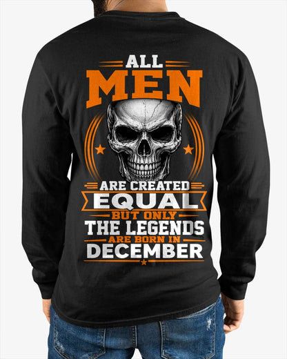DECEMBER BORN – NOT JUST MEN, BUT LEGENDS - FOR MAN - TLEE12 (SKU2604-310-12)
