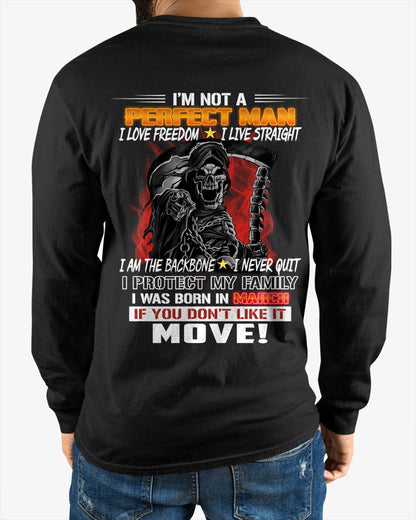 MARCH - A MAN WHO NEVER QUITS AND PROTECTS HIS OWN - FOR MAN - TLEE03 (SKU26T-01231-03)