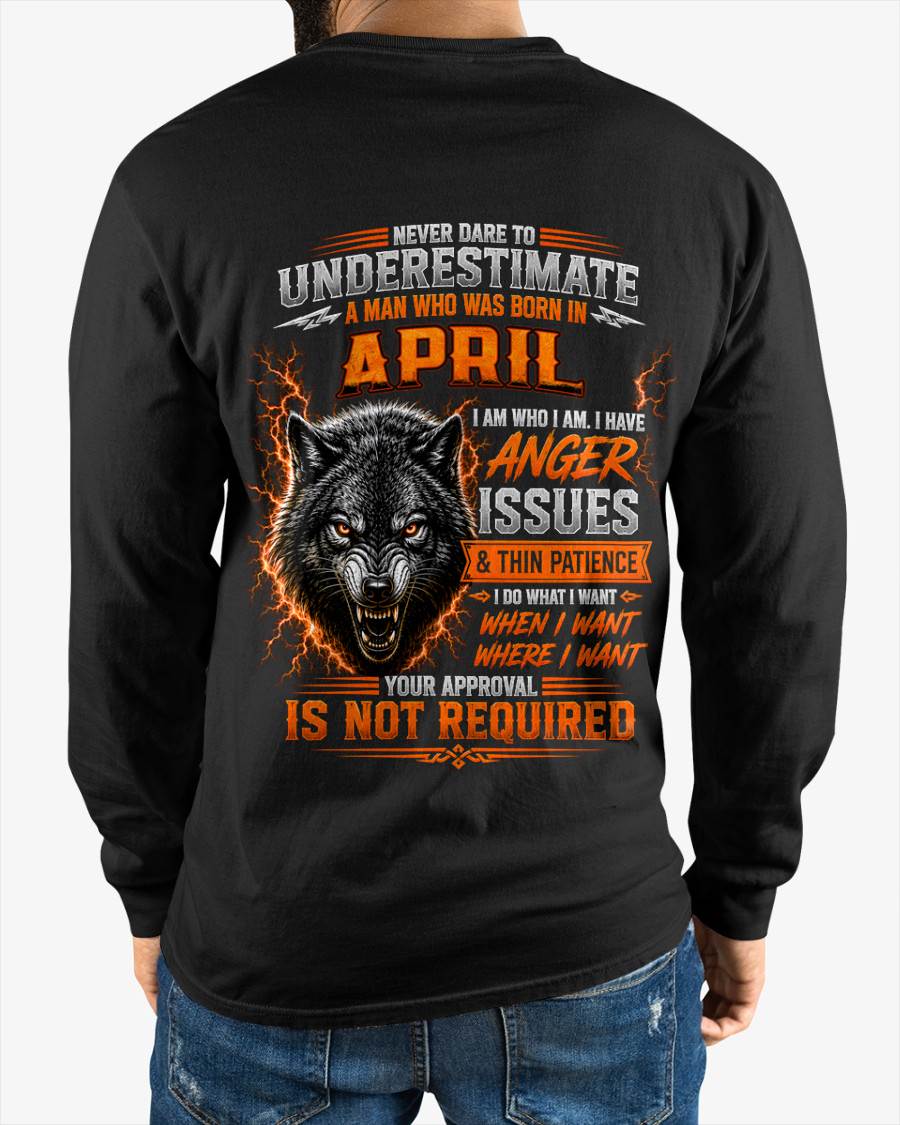 APRIL MAN I DO WHAT I WANT SHIRT - FOR MAN - TLEE04 (SKU2608-244-04)
