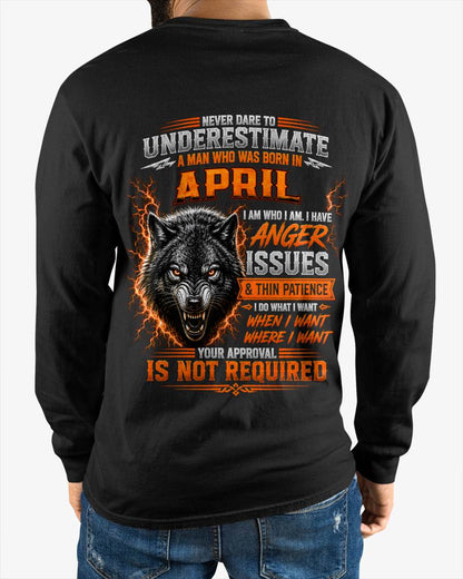 APRIL MAN I DO WHAT I WANT SHIRT - FOR MAN - TLEE04 (SKU2608-244-04)