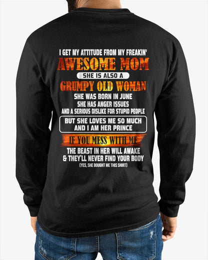 JUNE - MESS WITH ME, MEET MY AWESOME MOM - FROM MOM - TLEE06 (SKU2606-142-06)
