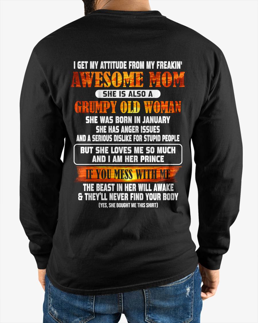 JANUARY - MESS WITH ME, MEET MY AWESOME MOM - FROM MOM - TLEE01 (SKU2606-142-01)