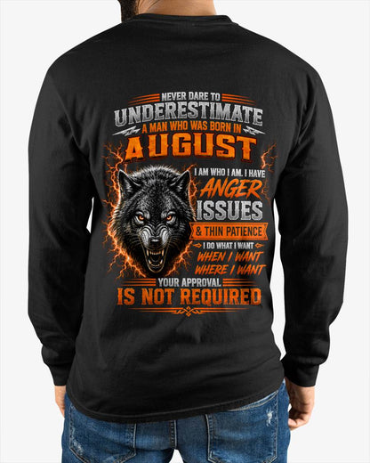 AUGUST MAN I DO WHAT I WANT SHIRT - FOR MAN - TLEE08 (SKU2608-244-08)