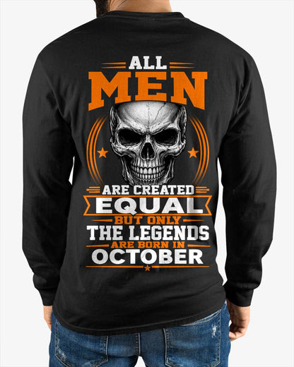 OCTOBER BORN – NOT JUST MEN, BUT LEGENDS - FOR MAN - TLEE10 (SKU2604-310-10)