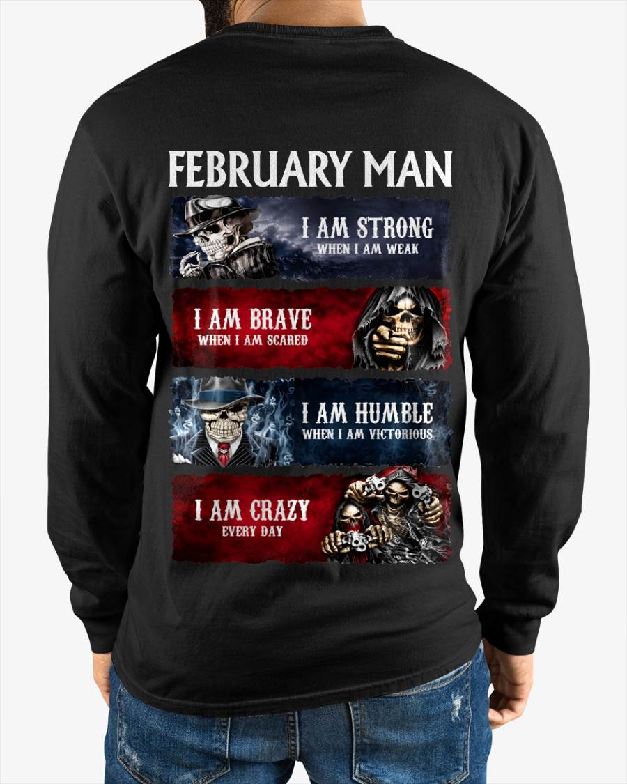 FEBRUARY MAN SKULL - FOR MAN - TLEE02 (SKU2607-304-02)