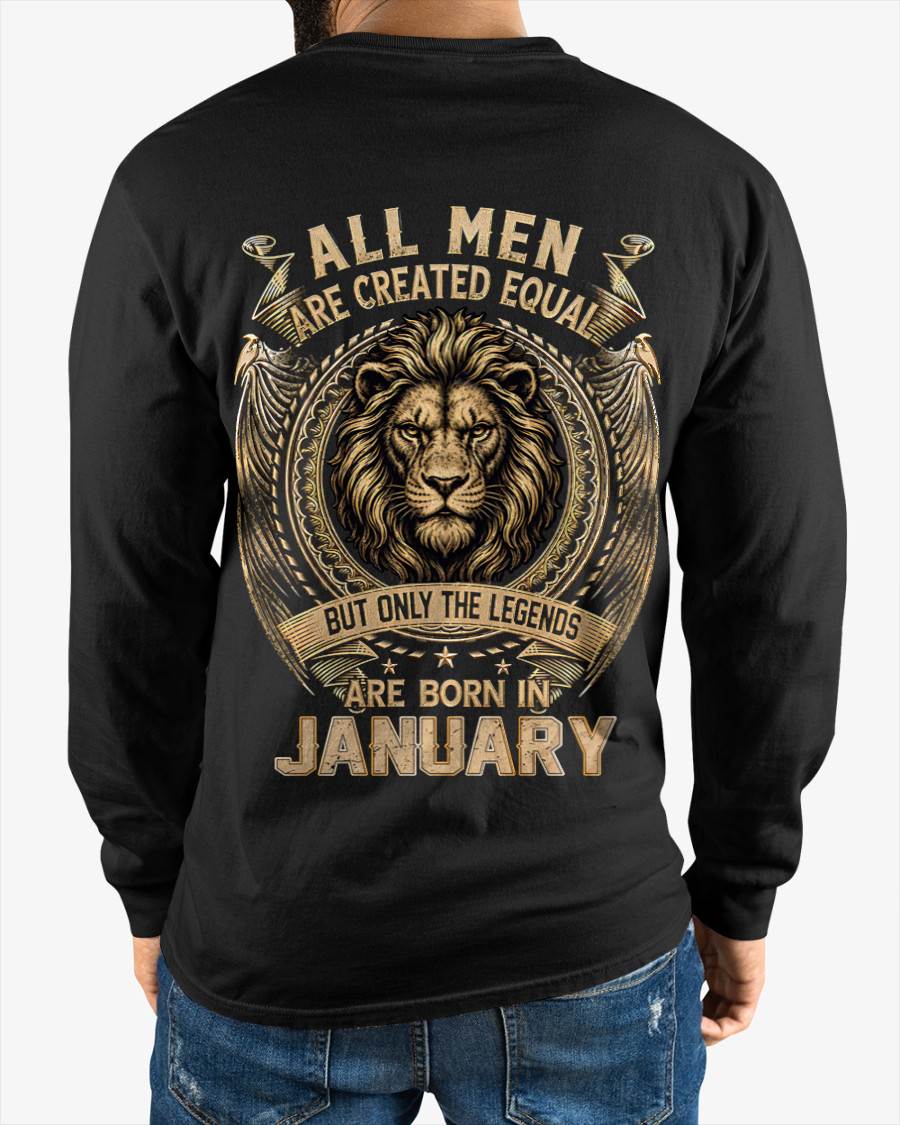 JANUARY BORN LEGEND SHIRT – LION KING - FOR MAN - TLEE01 (SKU2606-177-01)