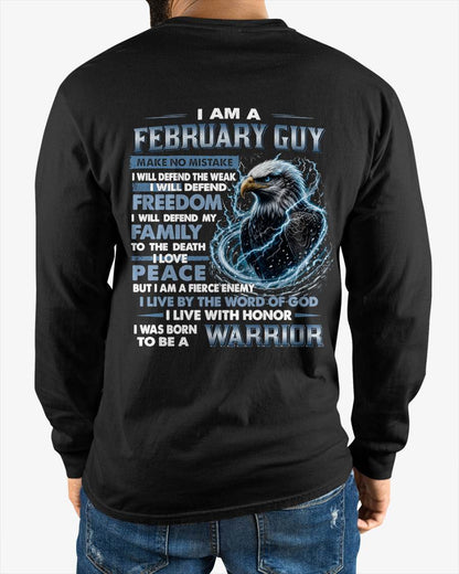 FEBRUARY GUY – DEFENDER OF FREEDOM - FOR MAN - TLEE02 (SKU2607-272-02)