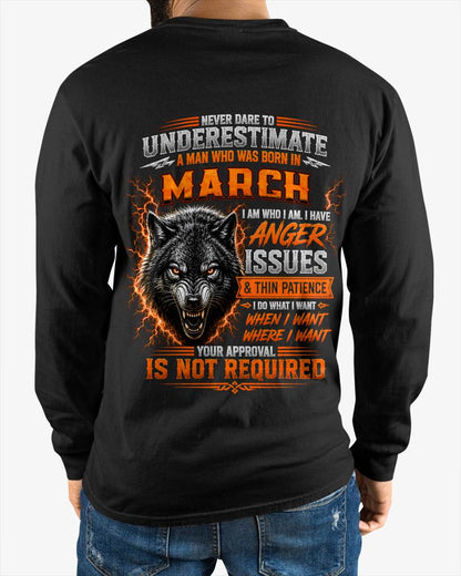 MARCH MAN I DO WHAT I WANT SHIRT - FOR MAN - TLEE03 (SKU2608-244-03)