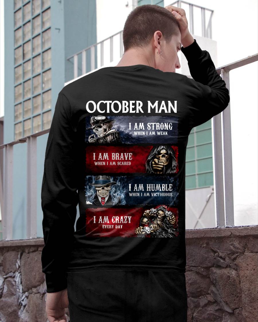 OCTOBER MAN SKULL - FOR MAN - TLEE10 (SKU2607-304-10)