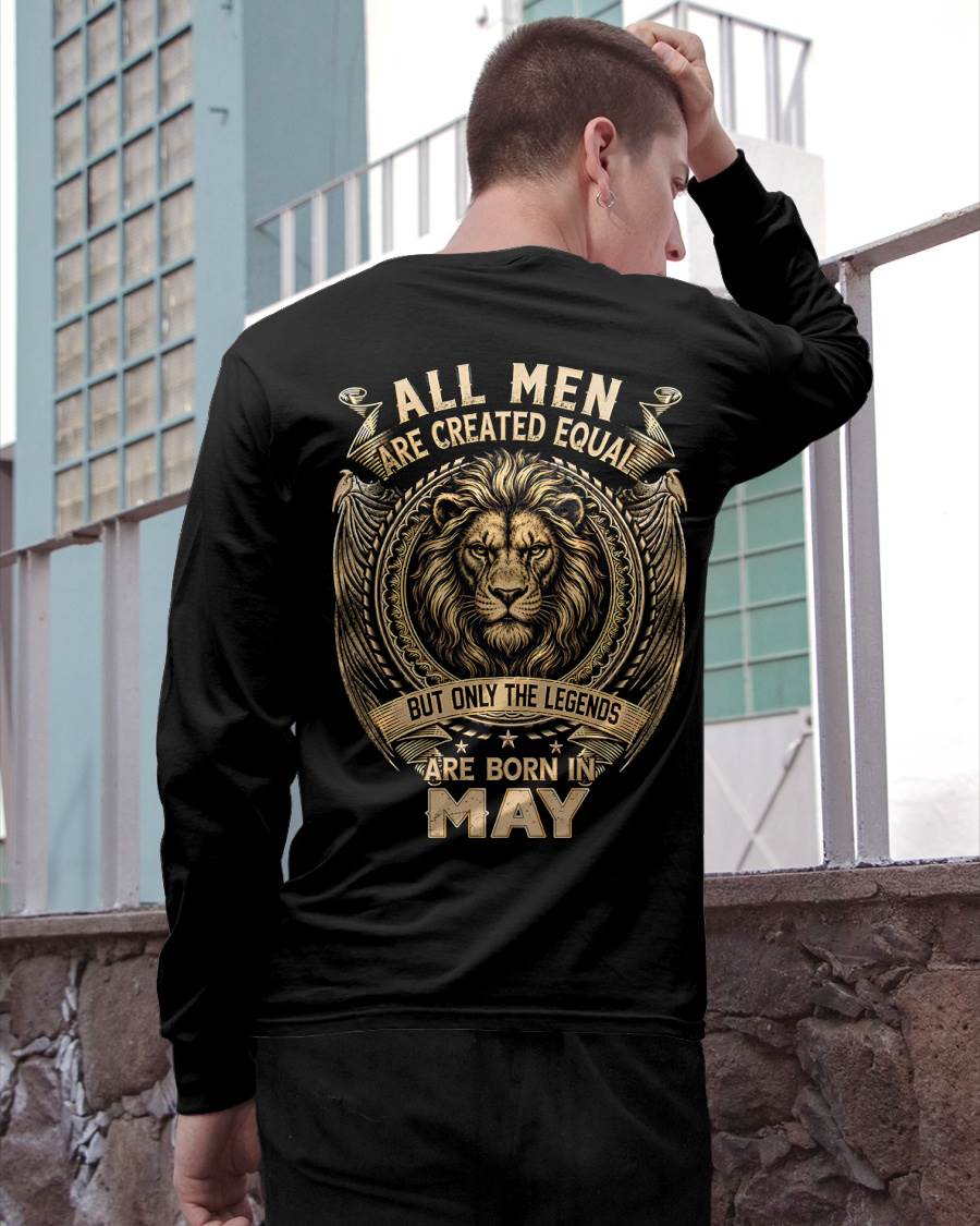 MAY BORN LEGEND SHIRT – LION KING - FOR MAN - TLEE05 (SKU2606-177-05)