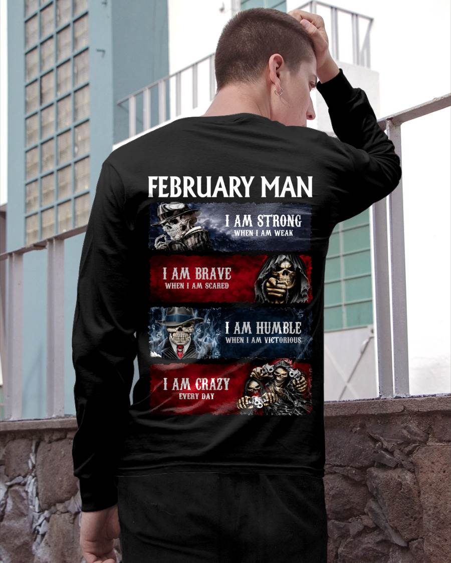 FEBRUARY MAN SKULL - FOR MAN - TLEE02 (SKU2607-304-02)