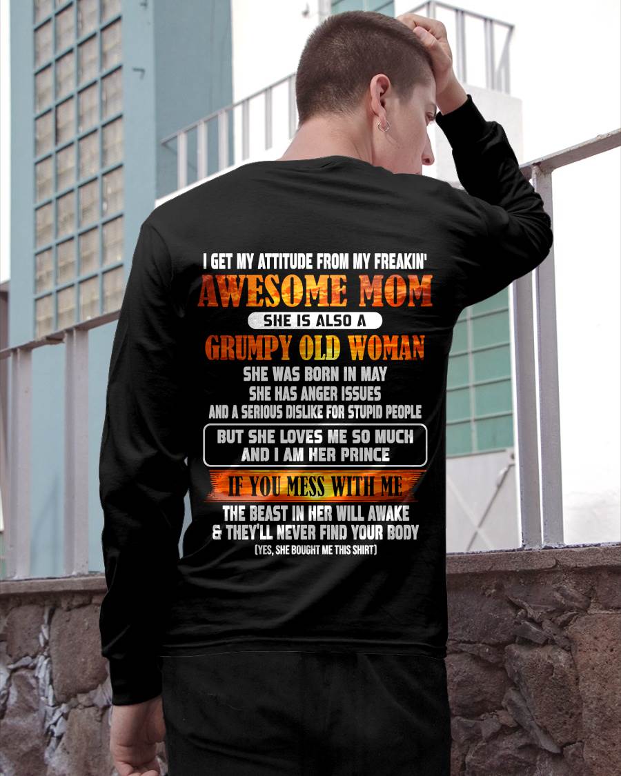 MAY - MESS WITH ME, MEET MY AWESOME MOM - FROM MOM - TLEE05 (SKU2606-142-05)
