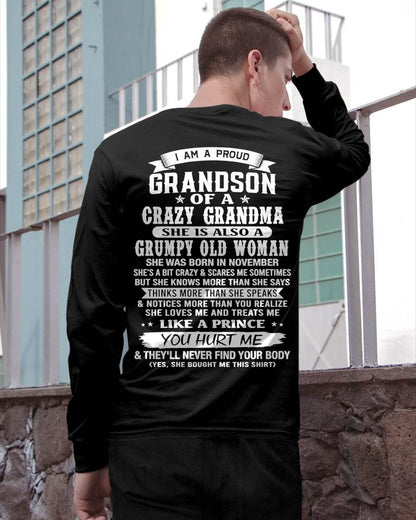 NOVEMBER - GRANDSON OF A CRAZY GRANDMA - FROM GRANDMA - TLEE11 (SKU2606-274-11)