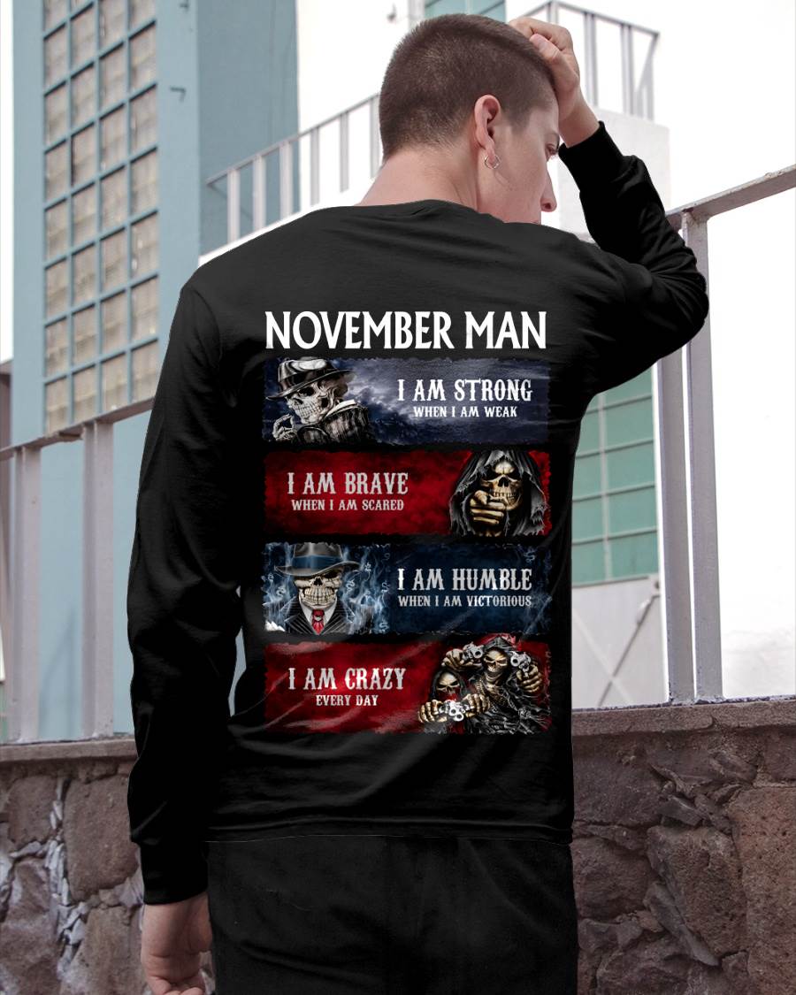 NOVEMBER MAN SKULL - FOR MAN - TLEE11 (SKU2607-304-11)