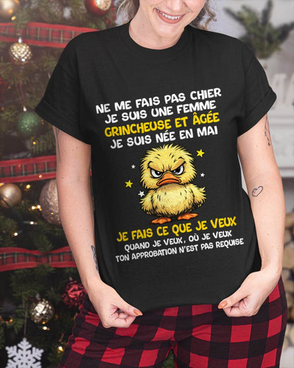 JE SUIS UNE FILLE DE MAI - POUR FEMME - TLEE05 (SKU2604-119-05)