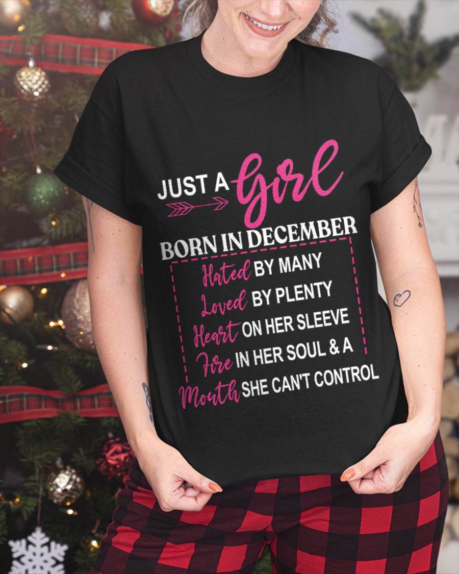 A DECEMBER GIRL – HATED BY MANY, LOVED BY PLENTY - FOR WOMEN - TLEE12 (SKU2604-06-12)