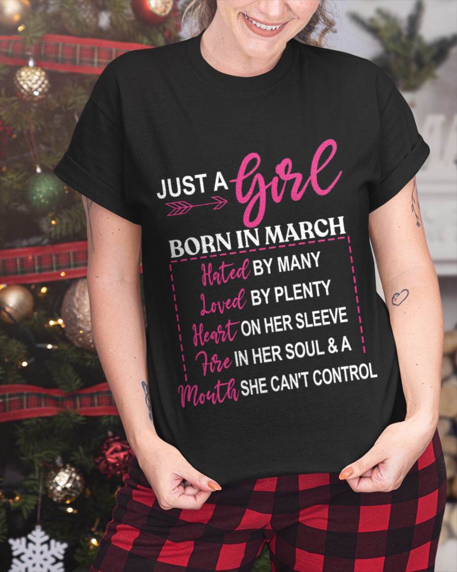 A MARCH GIRL – HATED BY MANY, LOVED BY PLENTY - FOR WOMEN - TLEE03 (SKU2604-06-03)