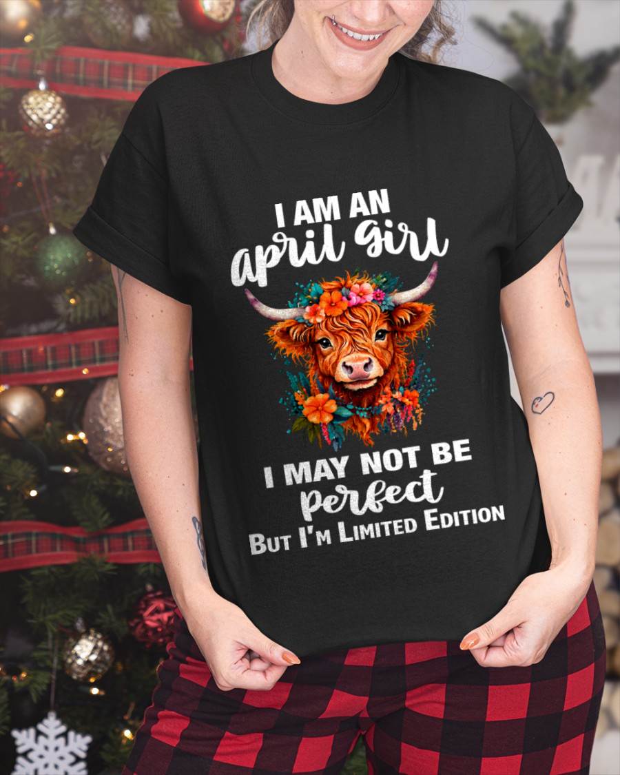 APRIL GIRL ONE OF A KIND TEE - FOR WOMEN - TLEE04 (SKU2607-296-04)