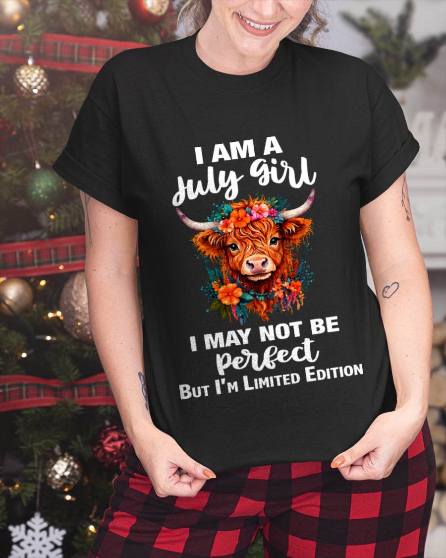 JULY GIRL ONE OF A KIND TEE - FOR WOMEN - TLEE07 (SKU2607-296-07)