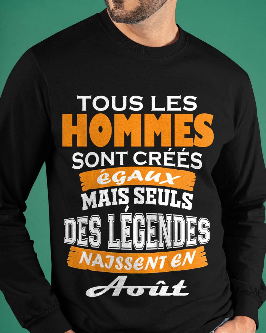AOÛT : MOIS DES LÉGENDES - POUR HOMME - TLEE08 (SKU2604-291-08)
