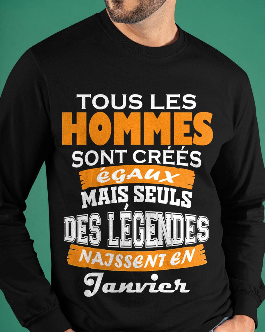 JANVIER : MOIS DES LÉGENDES - POUR HOMME - TLEE01 (SKU2604-291-01)